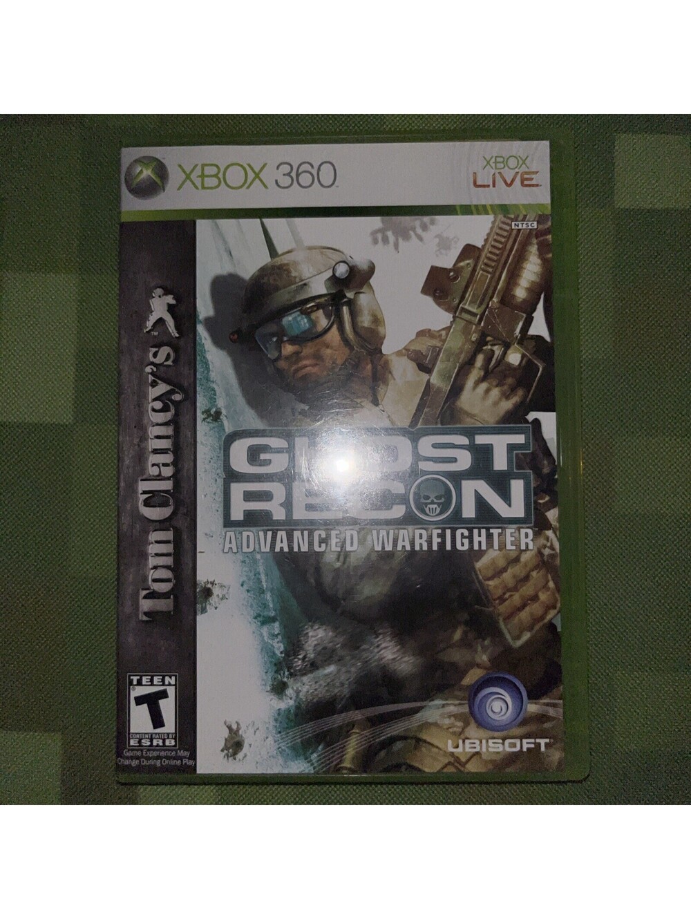 Tom Clancy's Ghost Recon: Advanced Warfighter (Xbox 360) CIB Manual New Case